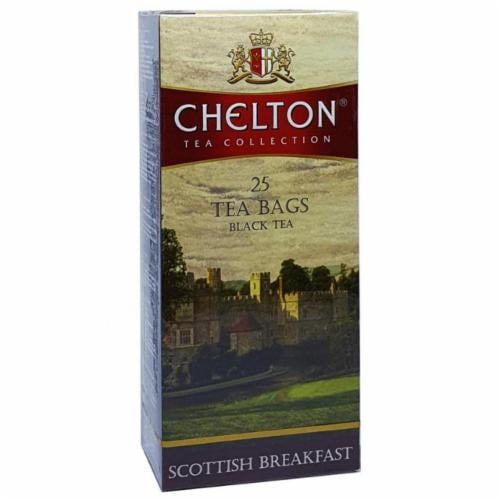 Чай Чорний Chelton Шотландський сніданок 25 пакетів 38 г (36702907)