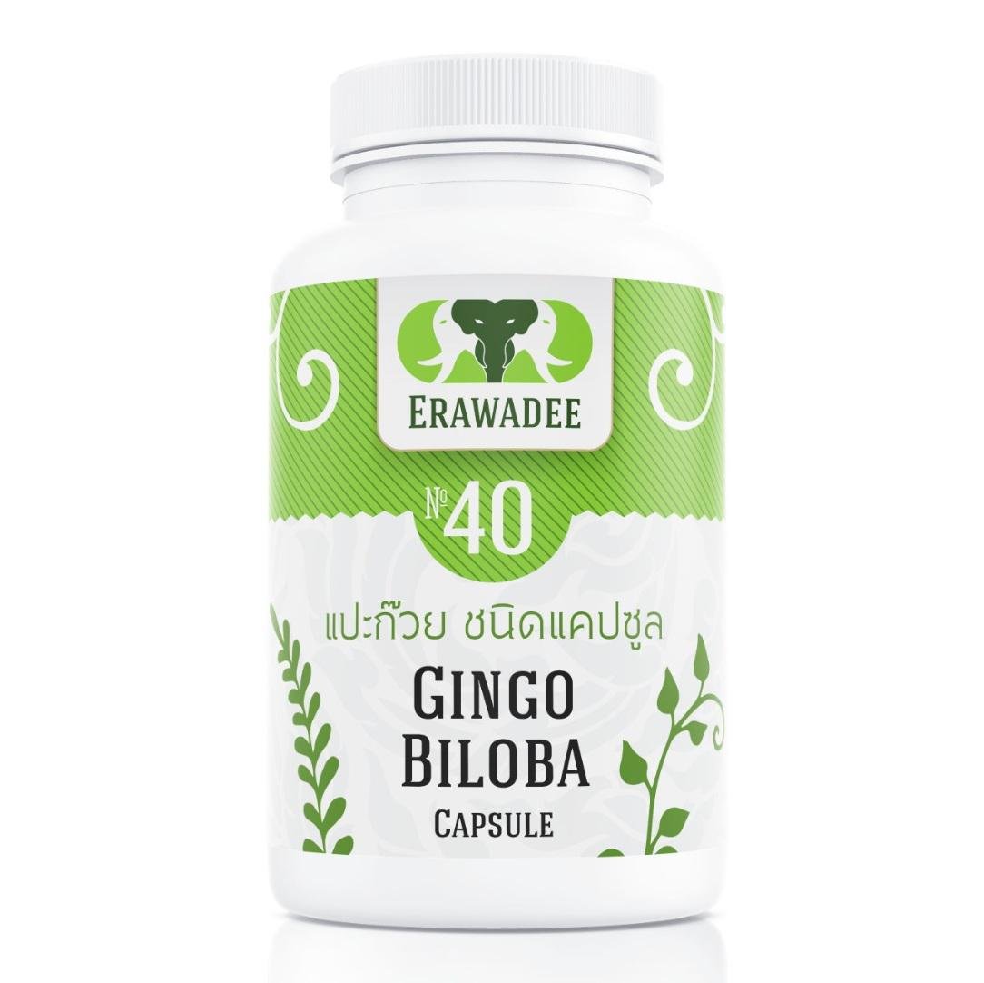 Средство для сосудов головного мозга Erawadee № 40 Ginkgo Biloba 100 шт. (1598326011)