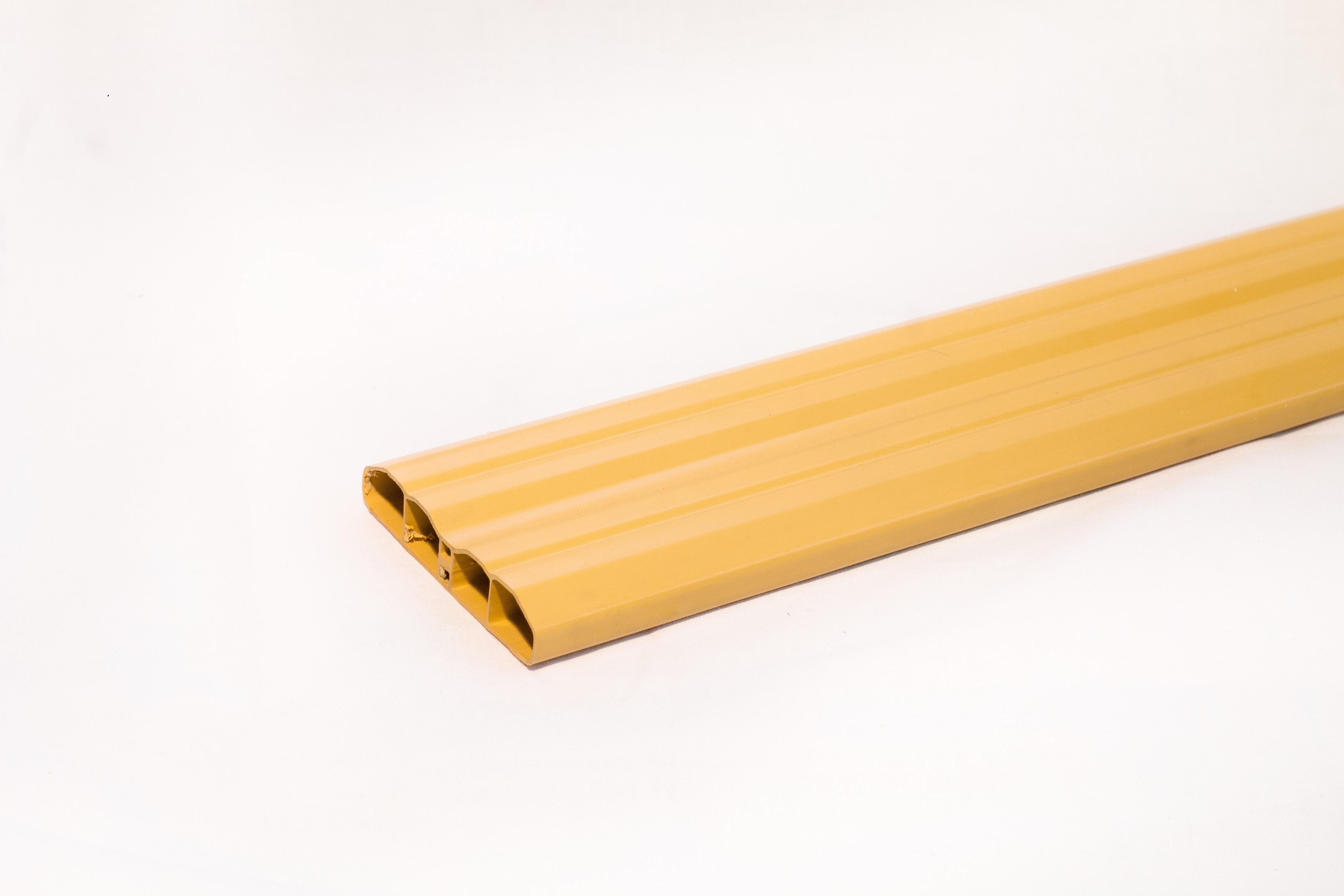 Штакетник пластиковий для огорож 80х15 мм Жовтий (ak-21160/5)