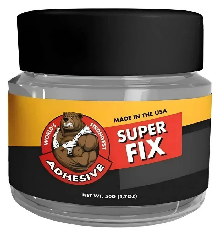Клей водостойкий сверхпрочный Super Fix для керамики и бытового ремонта 100 г (2451)
