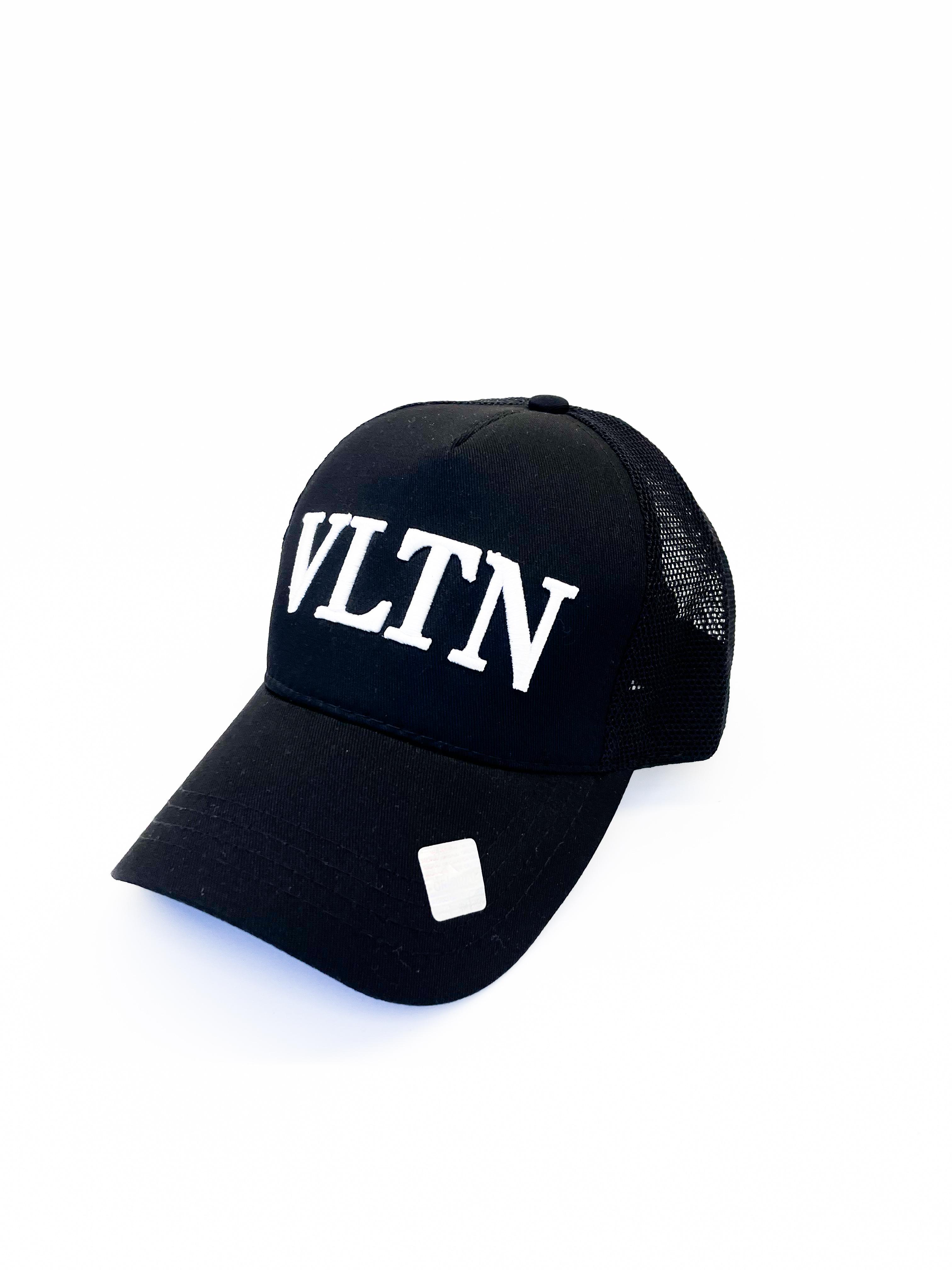 Кепка/Бейзболка унисекс VLTN Черный (0031-88-25)