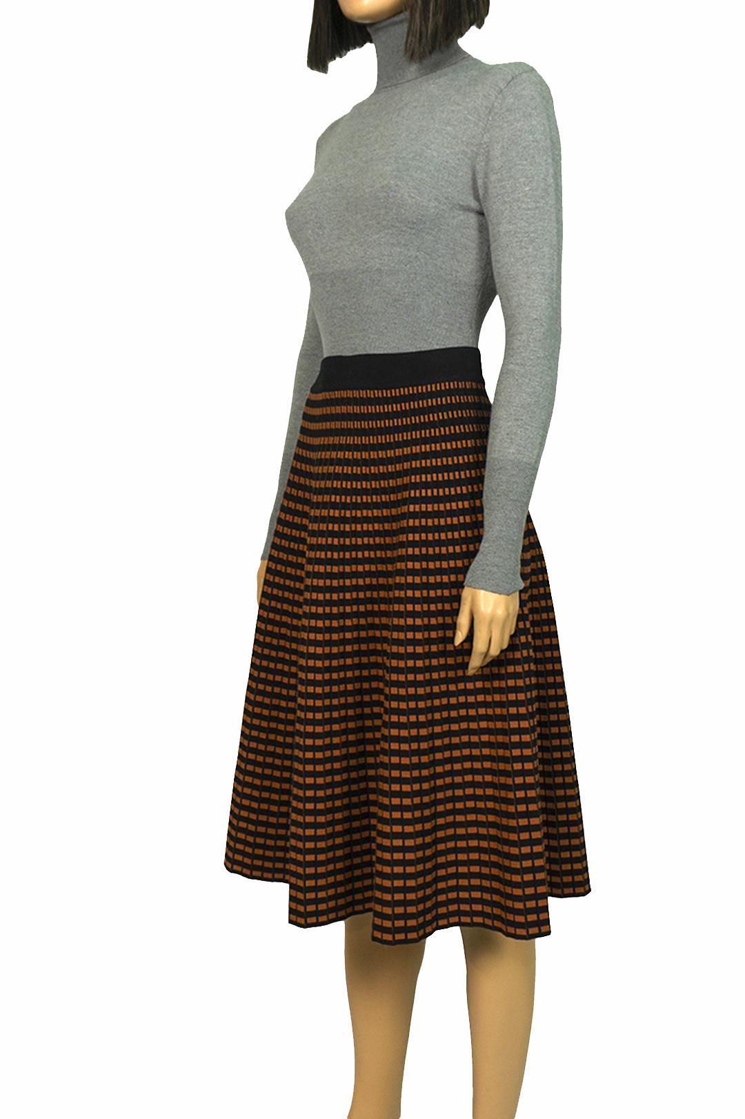 Юбка миди двухсторонняя трикотажная Forza Viva MW-KS-1901B р. 44 Терракотовый (17852320) - фото 5 Юбка миди двухсторонняя трикотажная Forza Viva MW-KS-1901B р. 44 Терракотовый (17852320) - фото 5