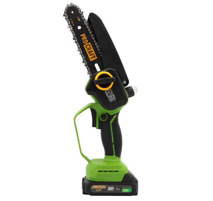Пила аккумуляторная цепная PRO-CRAFT PKA-44 2 шины/2 цепи с АКБ и зарядным устройством (30044)