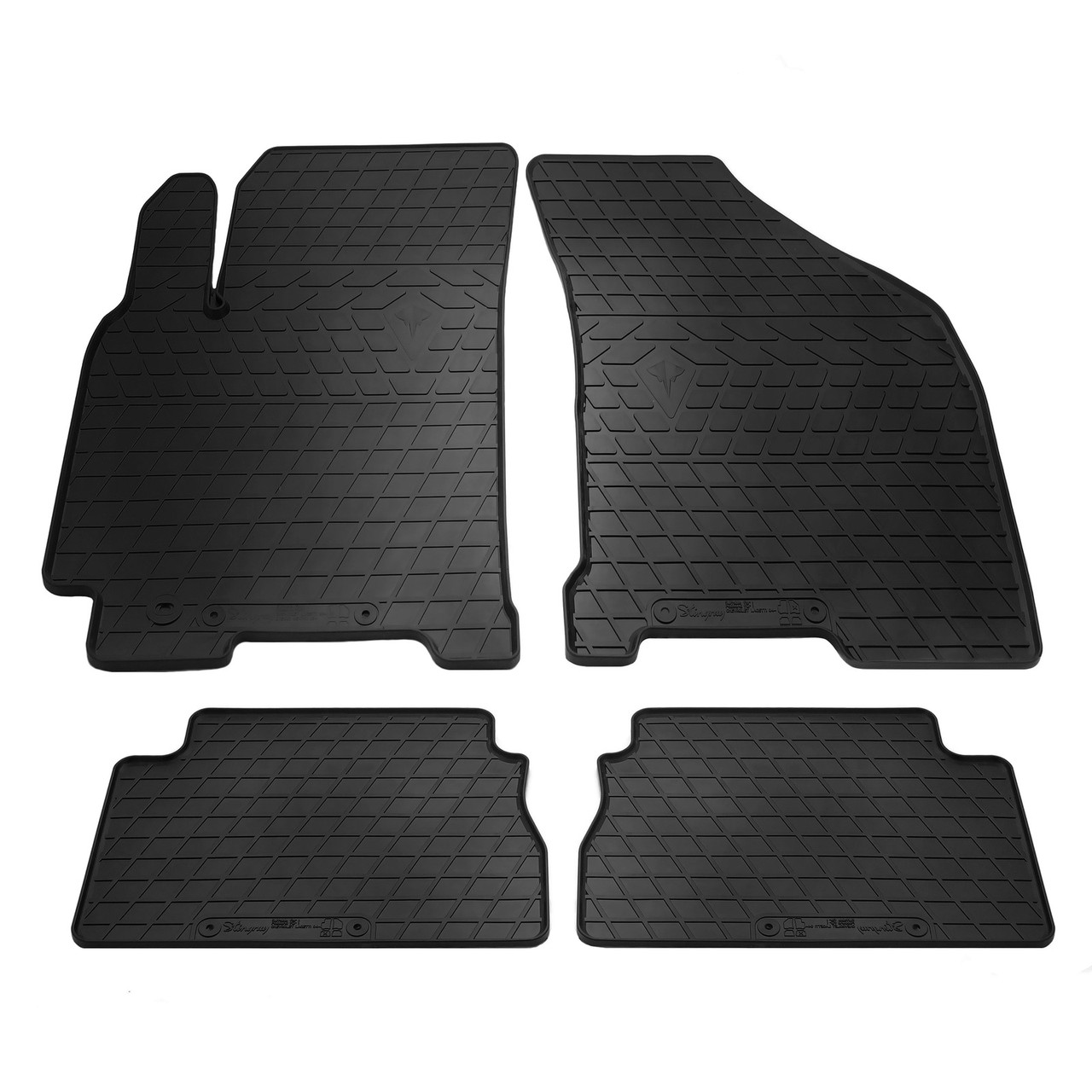 Автоковрики Stingray Chevrolet Lacetti 2002-2013 4 шт. Черный (1386472009)