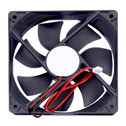 Вентилятор для корпусу 12025 120 мм 12V 0,45А 2pin Black (530298)