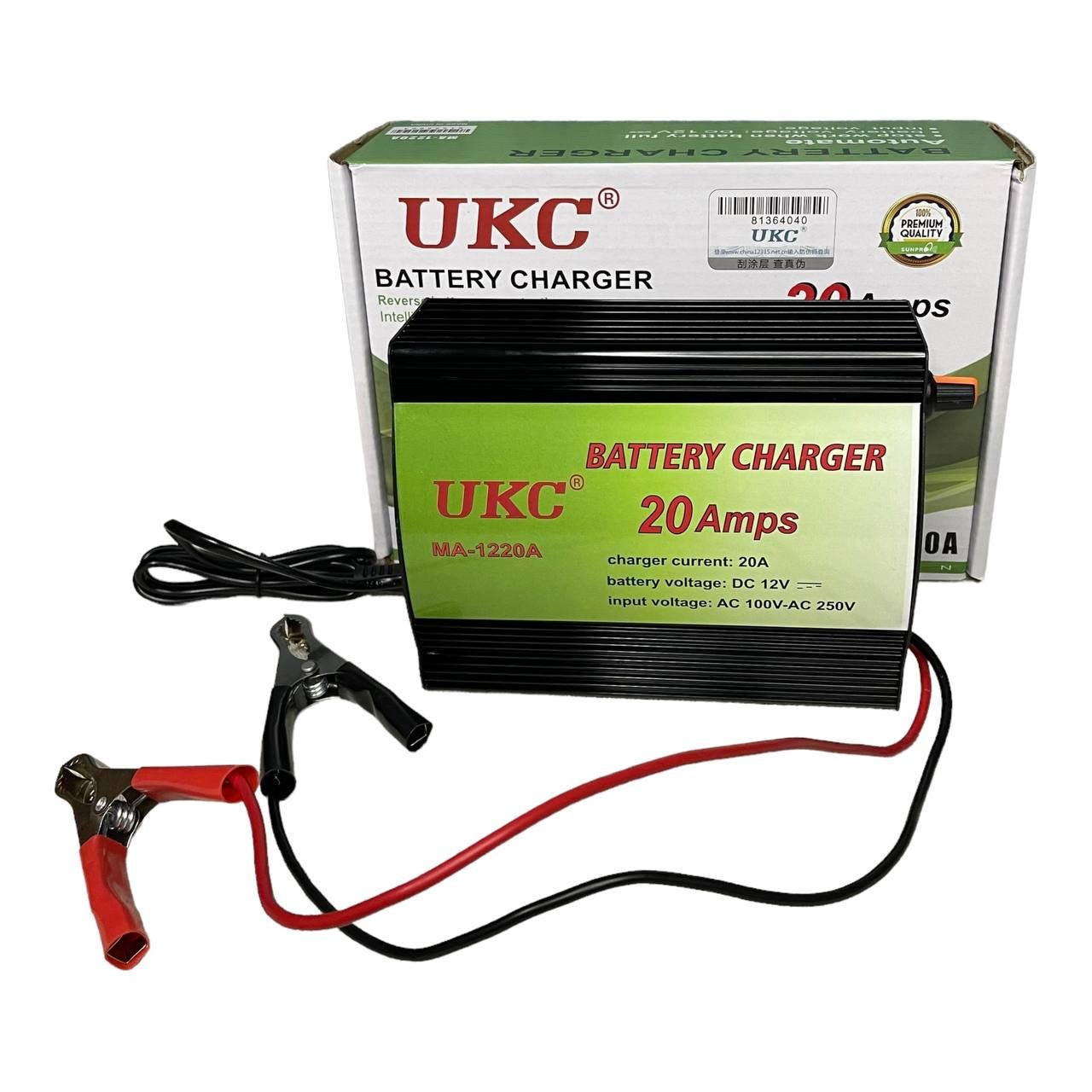 Зарядний пристрій для акумулятора автомобіля UKC Battery Charger 12 В 20 А - фото 4