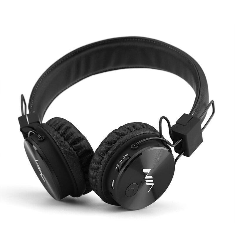 Наушники беспроводные NIA X3 + Bluetooth Superb Sound Черный (1010293-Black)