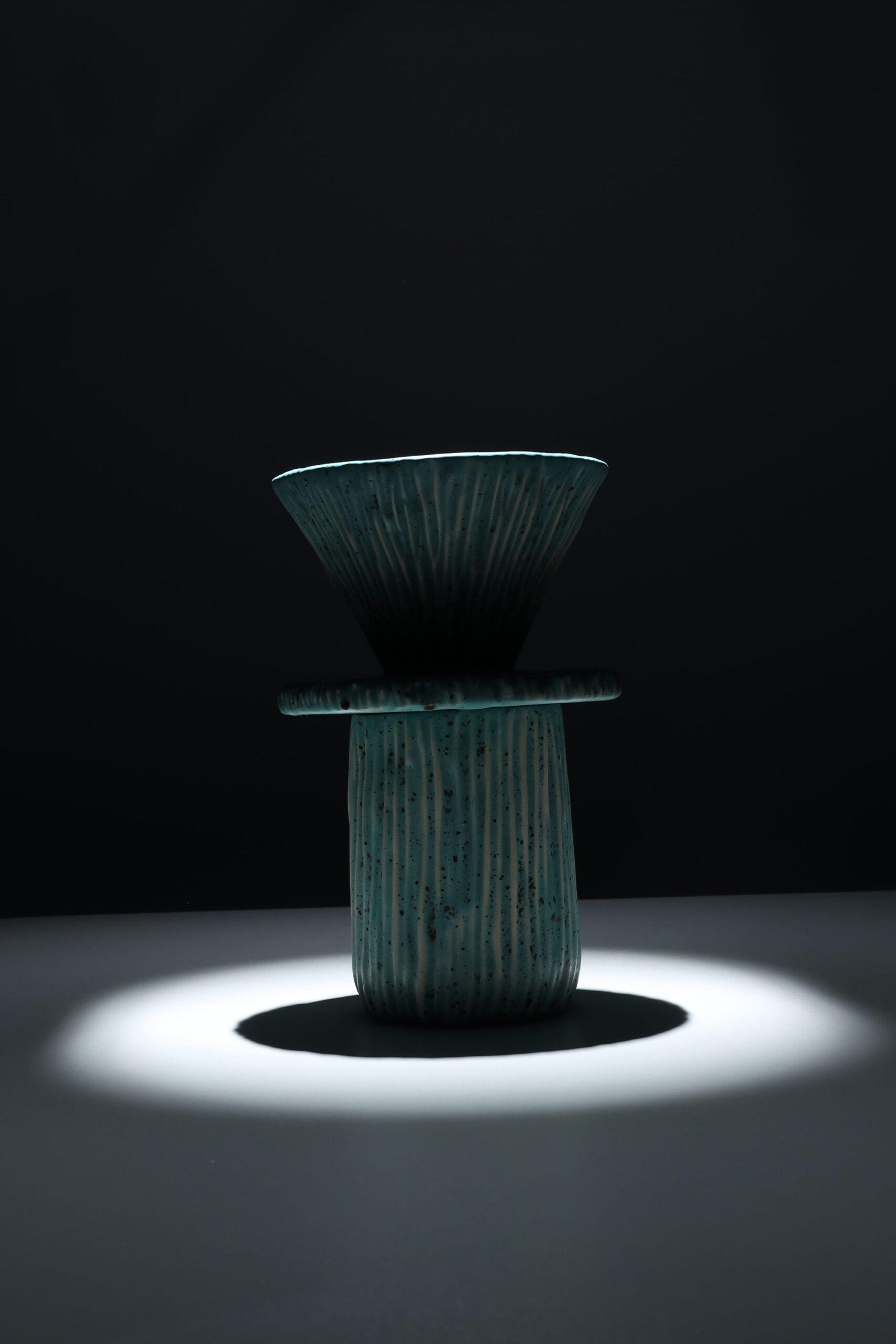 Набор кофейный Лагуна пуровер/воронка V60/чашка ручной работы (POV-005) - фото 15