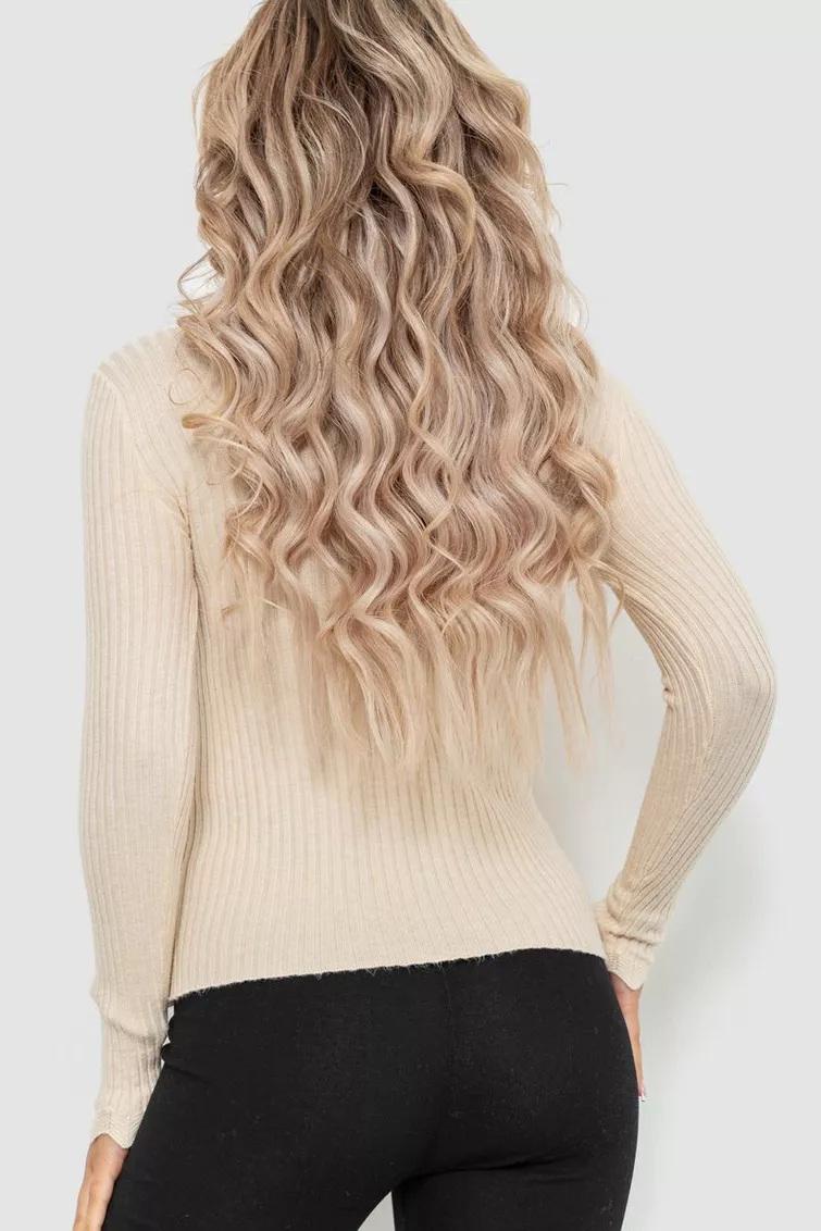 Гольф жіночий S-L Молочний (188826) - фото 3 Гольф жіночий S-L Молочний (188826) - фото 3