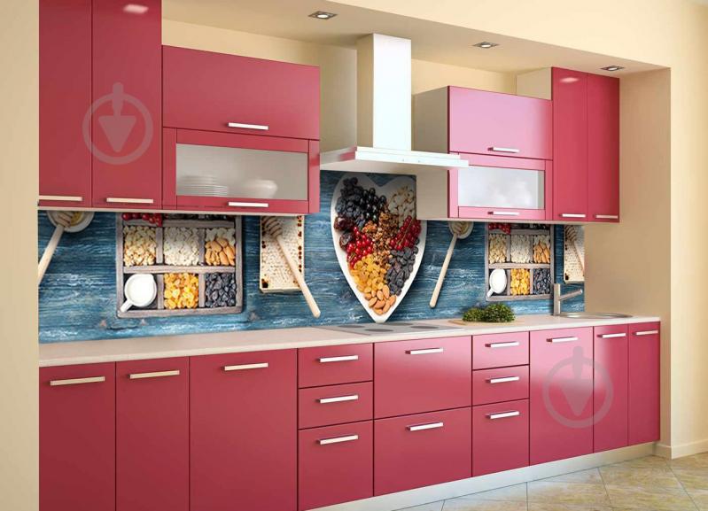 Скинали на кухню Zatarga «Сухофрукты» 600х3000 мм виниловая 3Д наклейка кухонный фартук самоклеящаяся Z180803/2 Скинали на кухню Zatarga «Сухофрукты» 600х3000 мм виниловая 3Д наклейка кухонный фартук самоклеящаяся Z180803/2