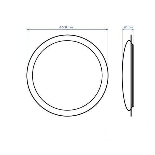 LED-светильник Feron Smart AL6020 MIRACLE 72W 5400 Lm 2700K-6400K (27712555) - фото 3
