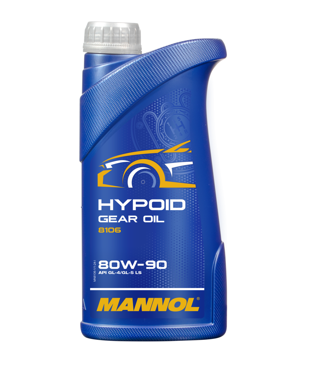 Трансмиссионное масло Mannol Hypoid 80W-90 минеральное 1 л (8106)