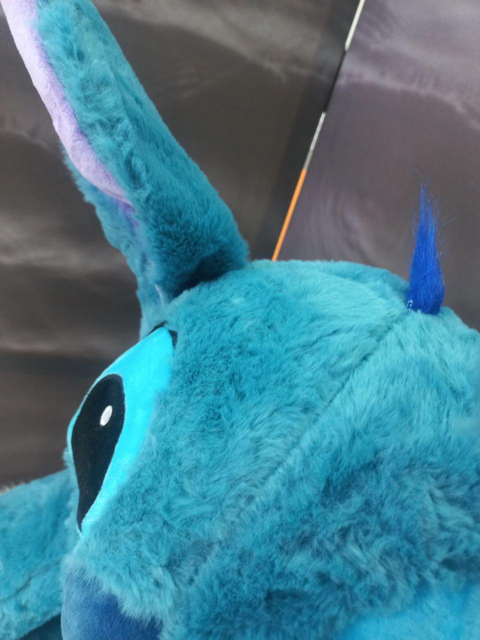 М'яка іграшка пухнастий Стіч з вушками персонажі Ліло та Стіч 50 см Синій (9061/50) - фото 5 М'яка іграшка пухнастий Стіч з вушками персонажі Ліло та Стіч 50 см Синій (9061/50) - фото 5