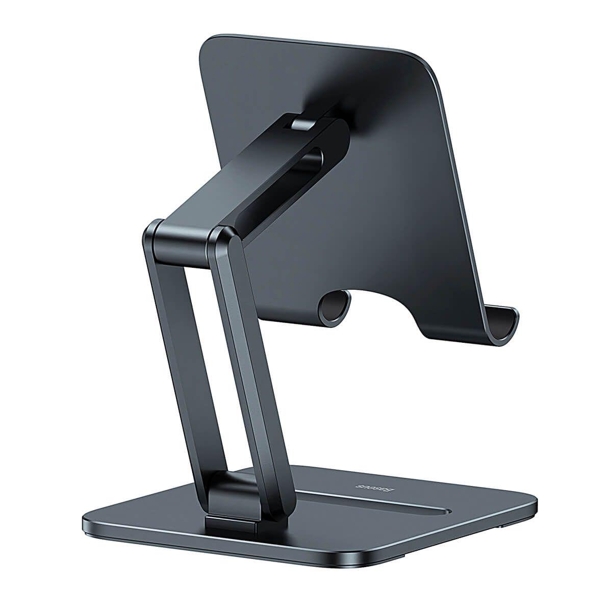 Подставка BASEUS Desktop Biaxial Foldable Metal Stand for Tablets LUSZ000113 Grey - фото 2