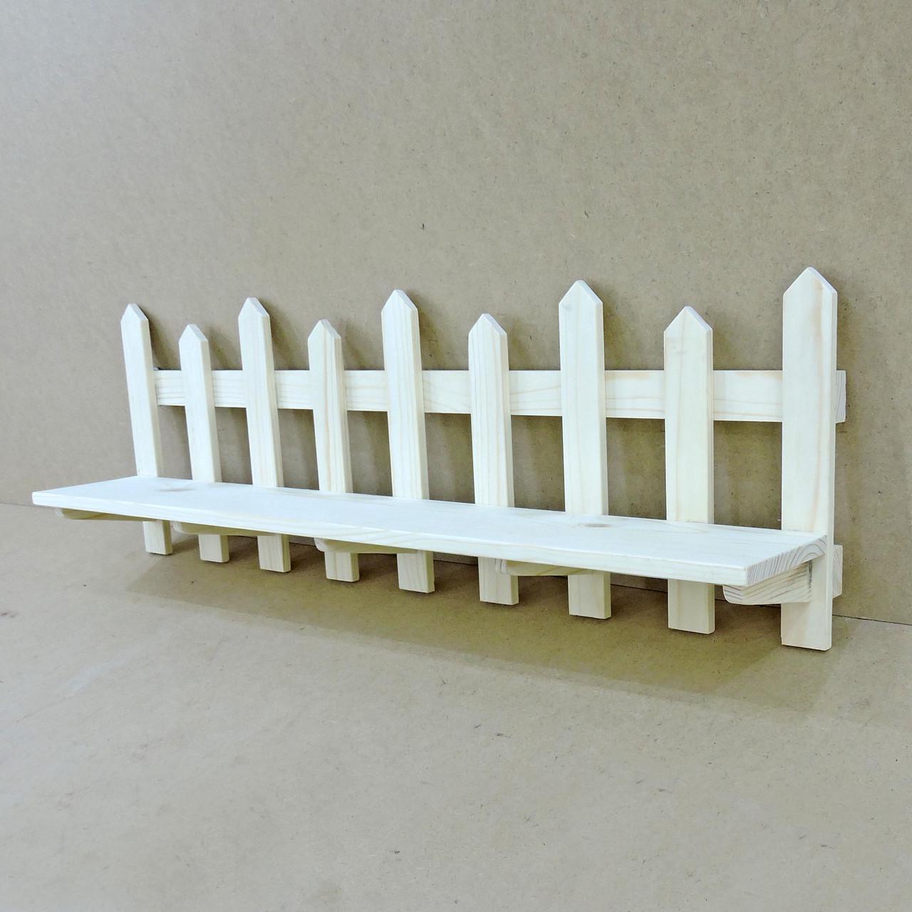 Полиця настінна для квітів з дерева Сорокаба 90 см Бланже (ЦВС-905101)