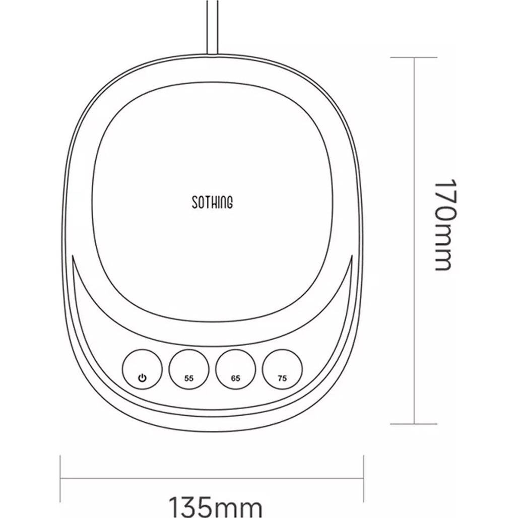 Подставка для подогрева чашек Sothing Dual Power 2 ЯДРЯ (DSHJ-S-2206A) - фото 6 Подставка для подогрева чашек Sothing Dual Power 2 ЯДРЯ (DSHJ-S-2206A) - фото 6