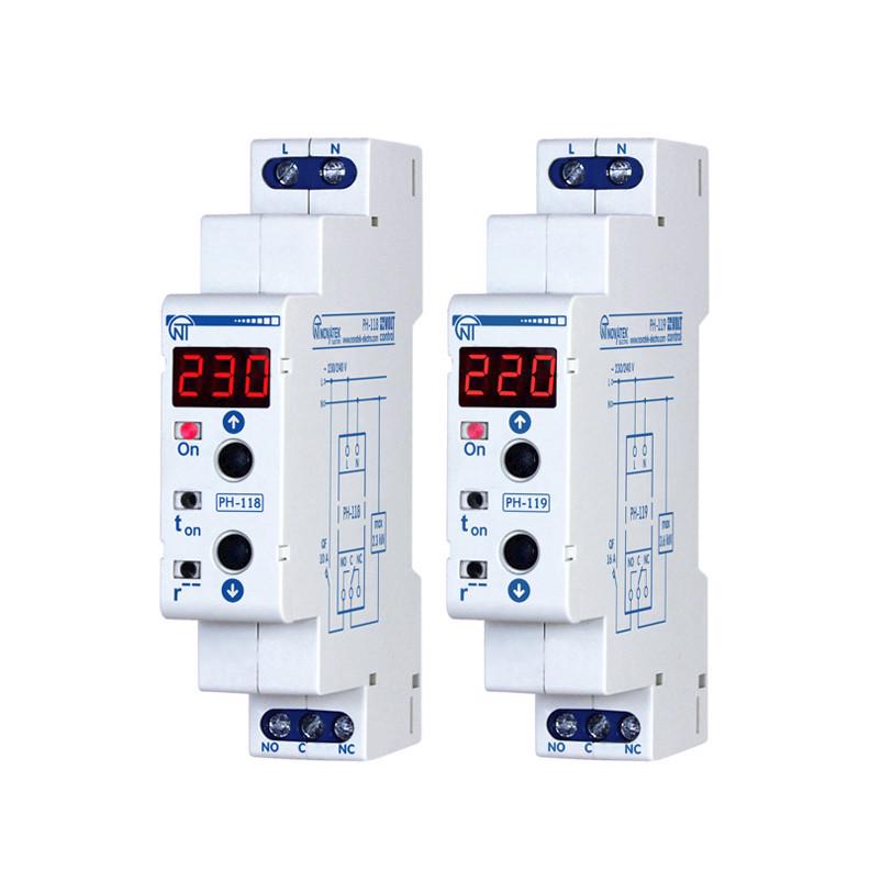 Реле защиты и контроля напряжения Новатек Электро РН-119 - фото 4 Реле защиты и контроля напряжения Новатек Электро РН-119 - фото 4