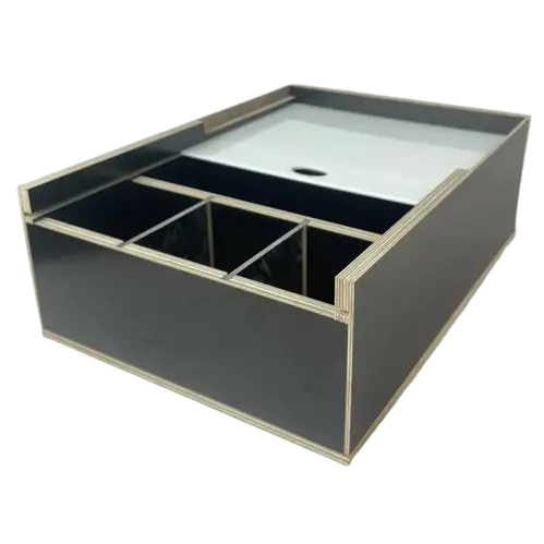 Органайзер-касса для кафе 28х20 см Черный (18818)