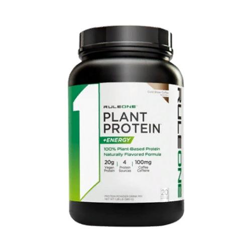 Протеин Rule One Proteins Plant Protein + Energy 640 г 20 порций Cold Brew Coffee