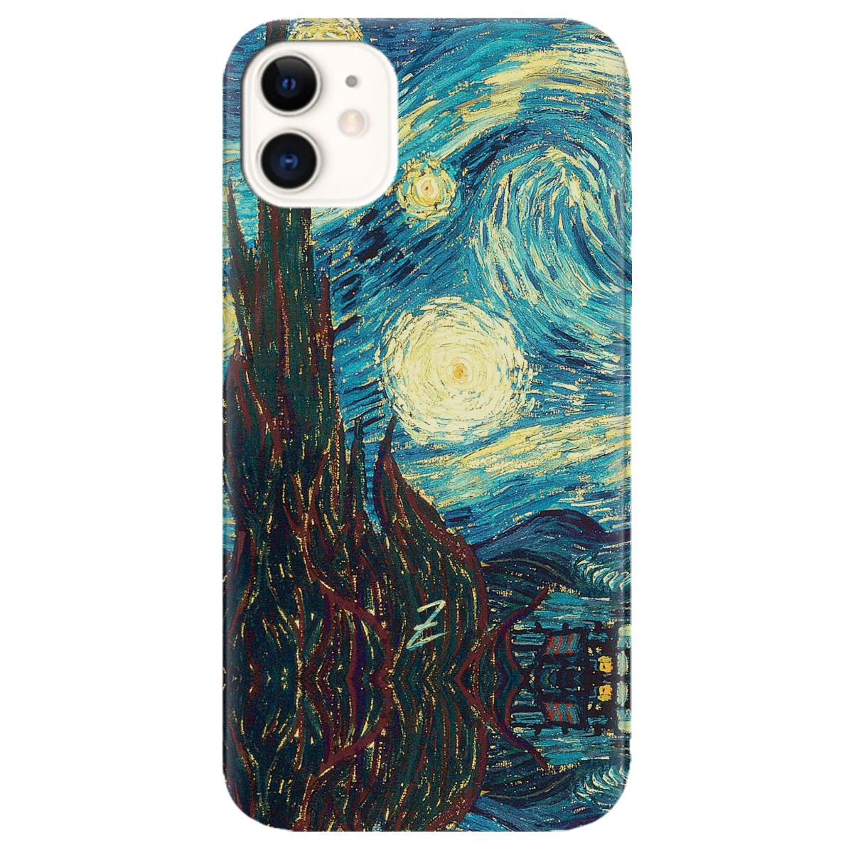 Силиконовый чехол Zorrov для Apple iPhone 11 - Starry Night (12130050146071944)