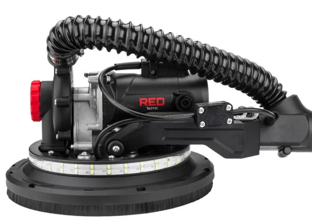 Шлифмашина для стен и потолка Red Technic RTSDG0019 2499851135 1550 Вт 1800 об/мин 215 мм - фото 2