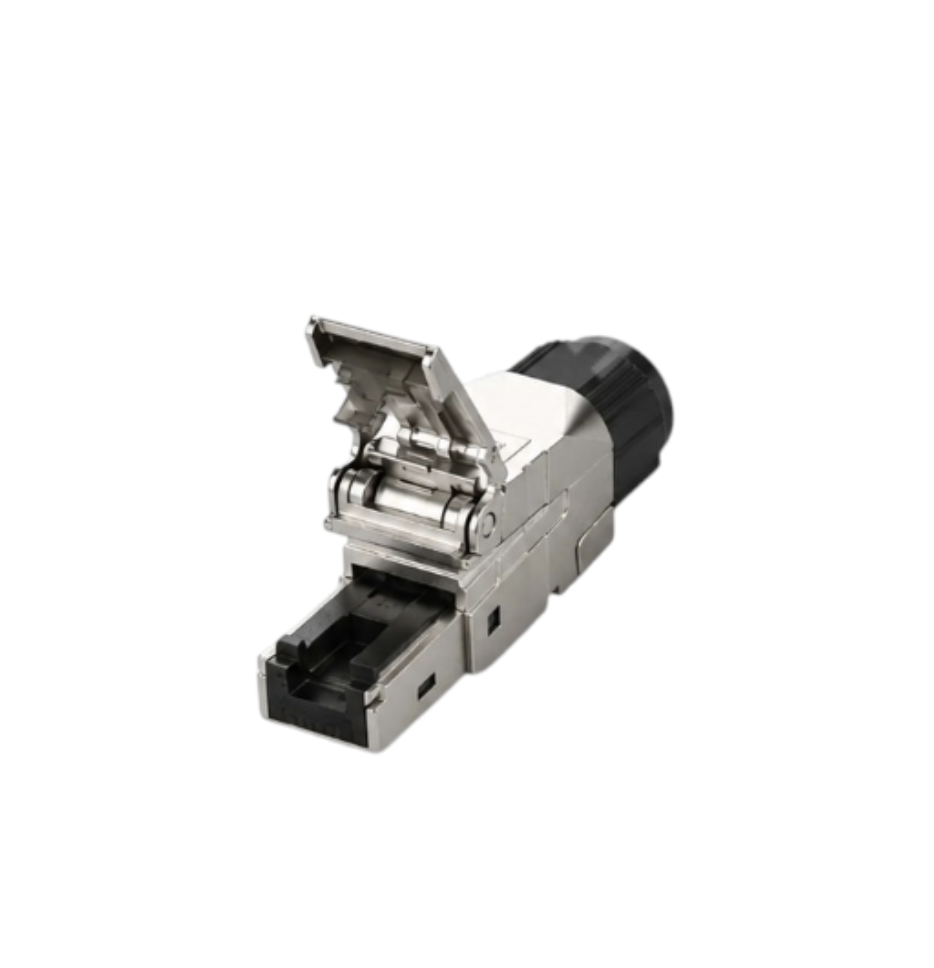 Конектор RJ45-ZTM-CAT8-SFTP-BK 8P8C для мережевого кабелю Cat8 (000049401)