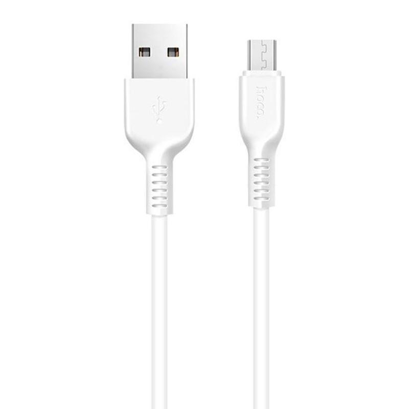 Кабель дата Hoco X20 Flash Micro USB 2 м White (00000028822_1)