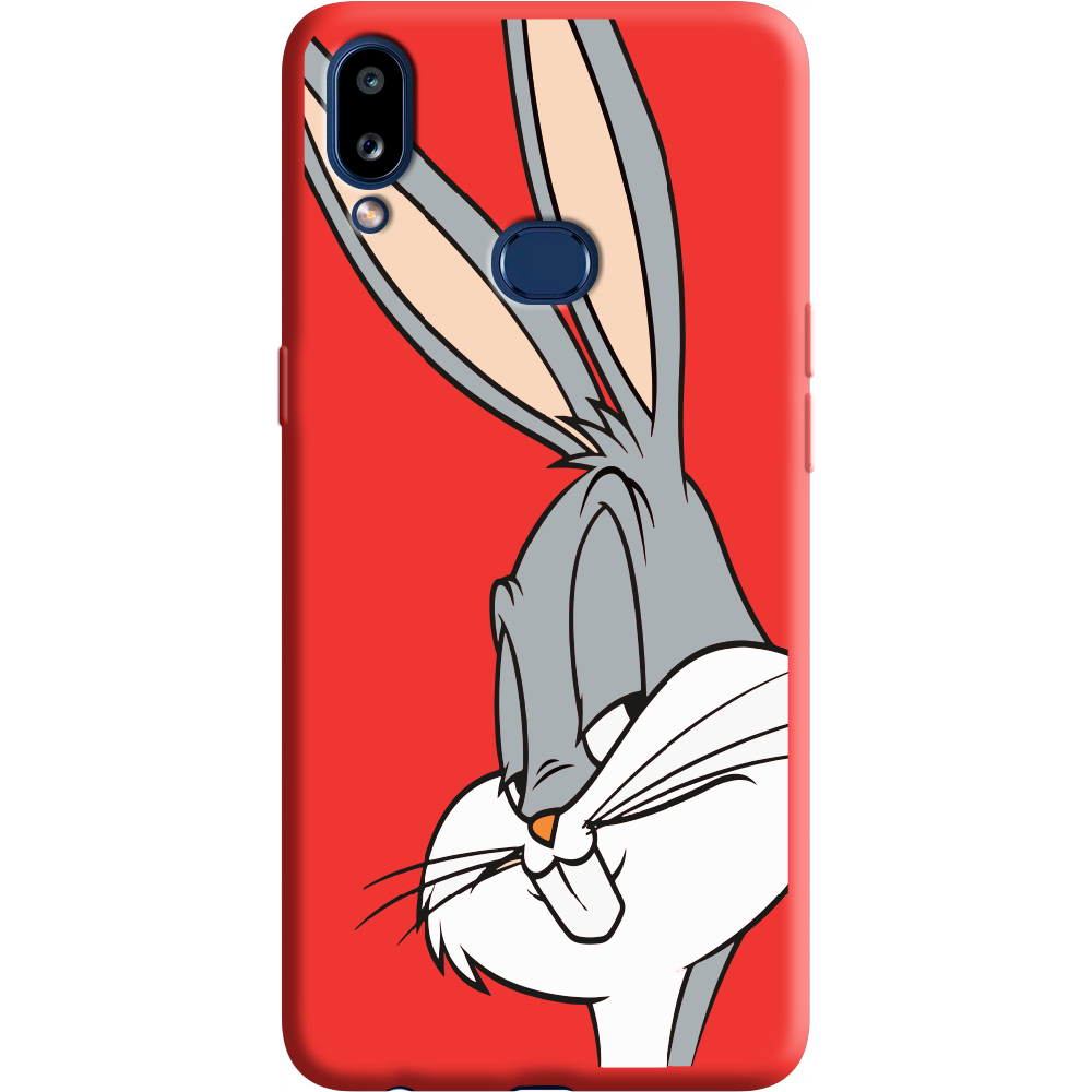 Чохол Boxface Samsung A107 Galaxy A10s Lucky Rabbit Червоний силікон  (37944-bk81-38153)