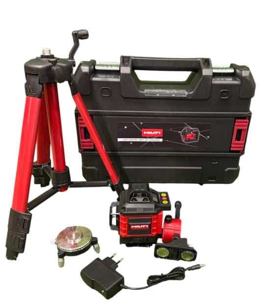 Лазерний рівень Hilti 4D 16 ліній з триножкою в кейсі (5467678)