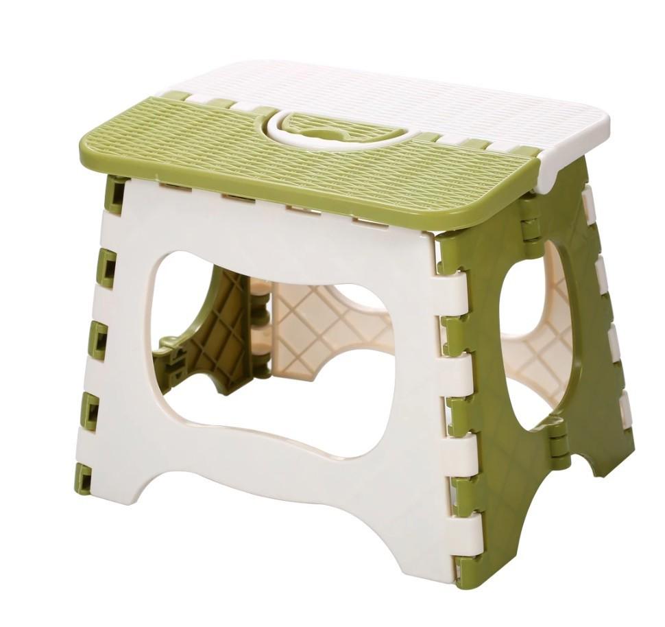 Стілець туристичний розкладний Supretto до 90 кг 24х18х19 см Зелений (KA 1078)