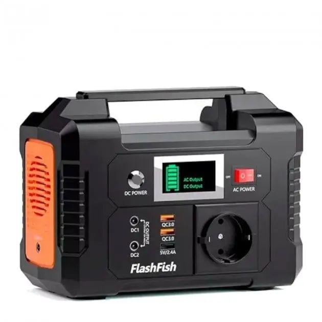 Зарядна електростанція портативна Flashfish E200 Portable Power Station WX300 з QC 3.0 швидкою зарядкою 200W 40800 mAh (opt-13390)
