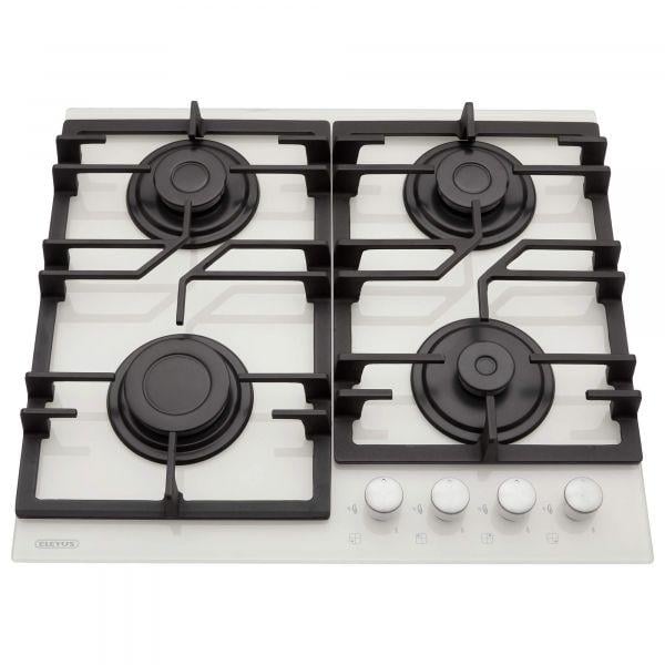 Варочная поверхность газовая Eleyus ARONA 60 WH CF (1289935) - фото 2 Варочная поверхность газовая Eleyus ARONA 60 WH CF (1289935) - фото 2