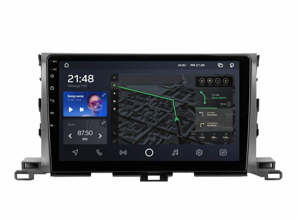 Штатная магнитола CYCLONE C10-003 4-64Gb 2k 4G DSP Toyota Highlander 3 XU50 2013-2018 B