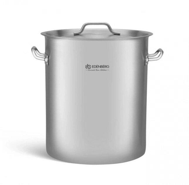 Кастрюля высокая Edenberg с металлической крышкой 20 л 30 см (EB-3773)