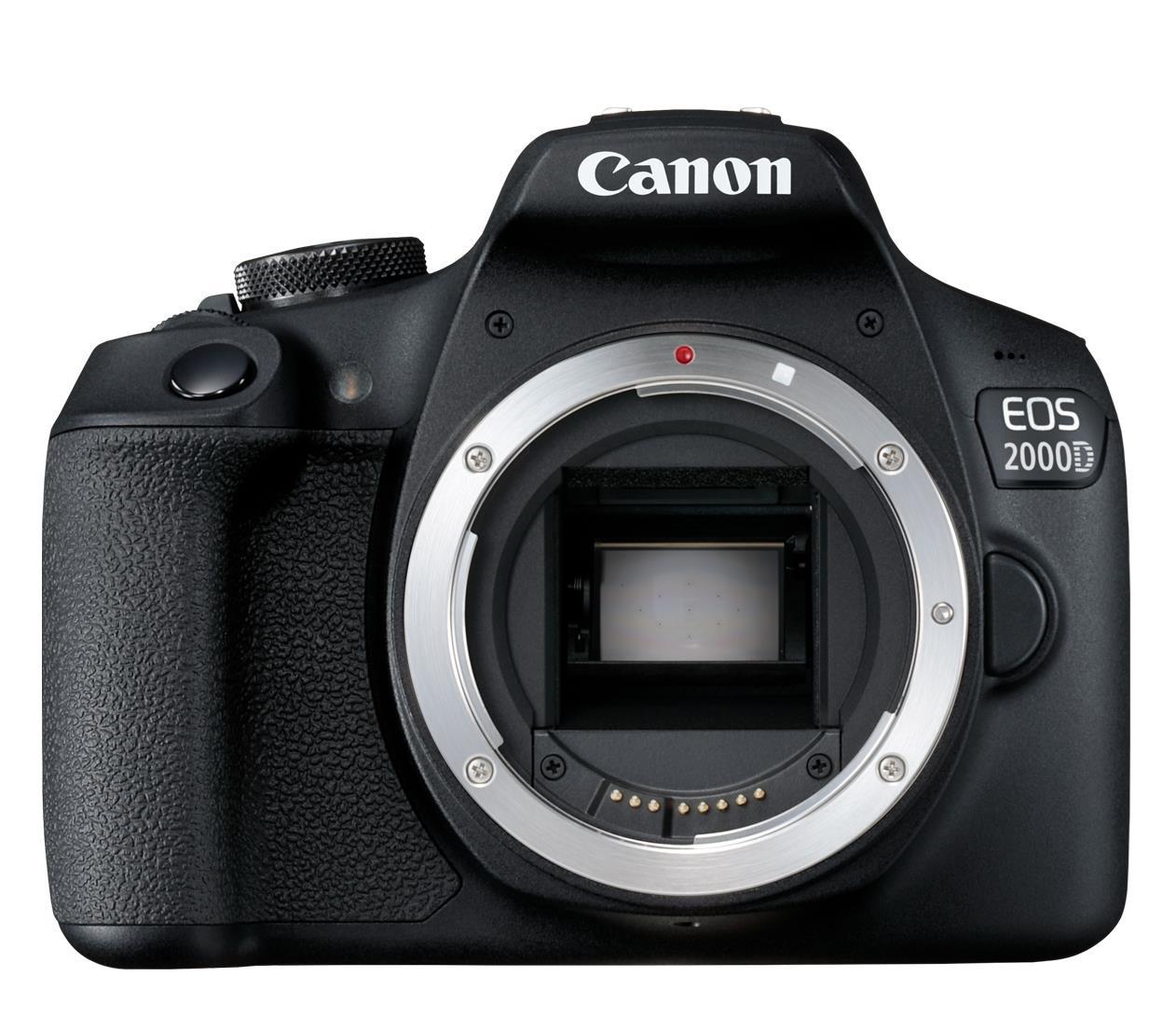 Фотоапарат дзеркальний Canon EOS 2000D body (323120)