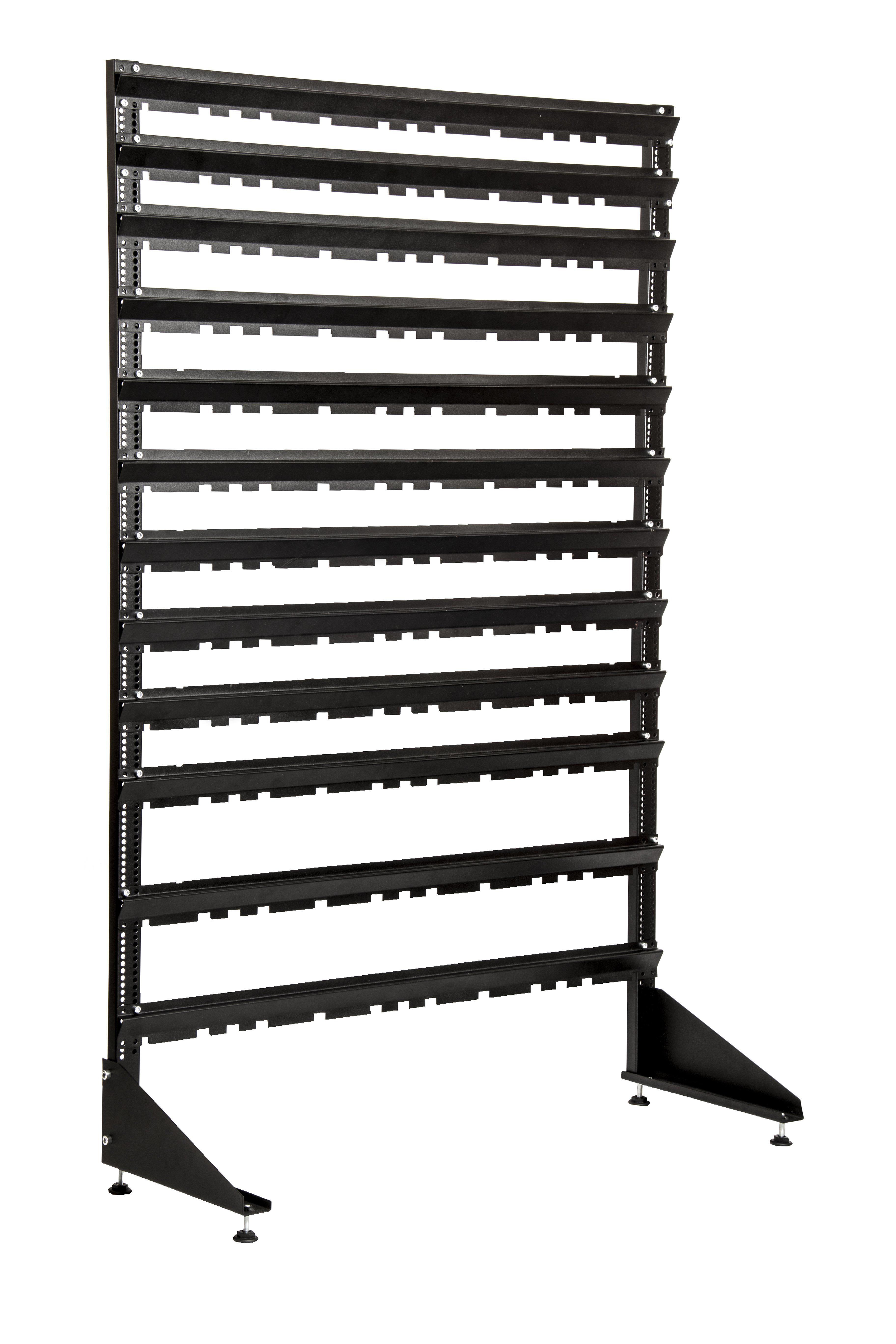 Металлический односторонний метизный стеллаж с боксами (6288089) - фото 2 Металлический односторонний метизный стеллаж с боксами (6288089) - фото 2