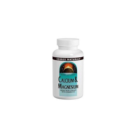 Микроэлемент Кальций Source Naturals Calcium & Magnesium 200 мг/100 мг 250 Tabs