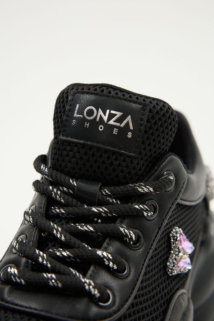 Кросівки жіночі демісезонні LONZA р. 37 Чорний (191690) - фото 3 Кросівки жіночі демісезонні LONZA р. 37 Чорний (191690) - фото 3