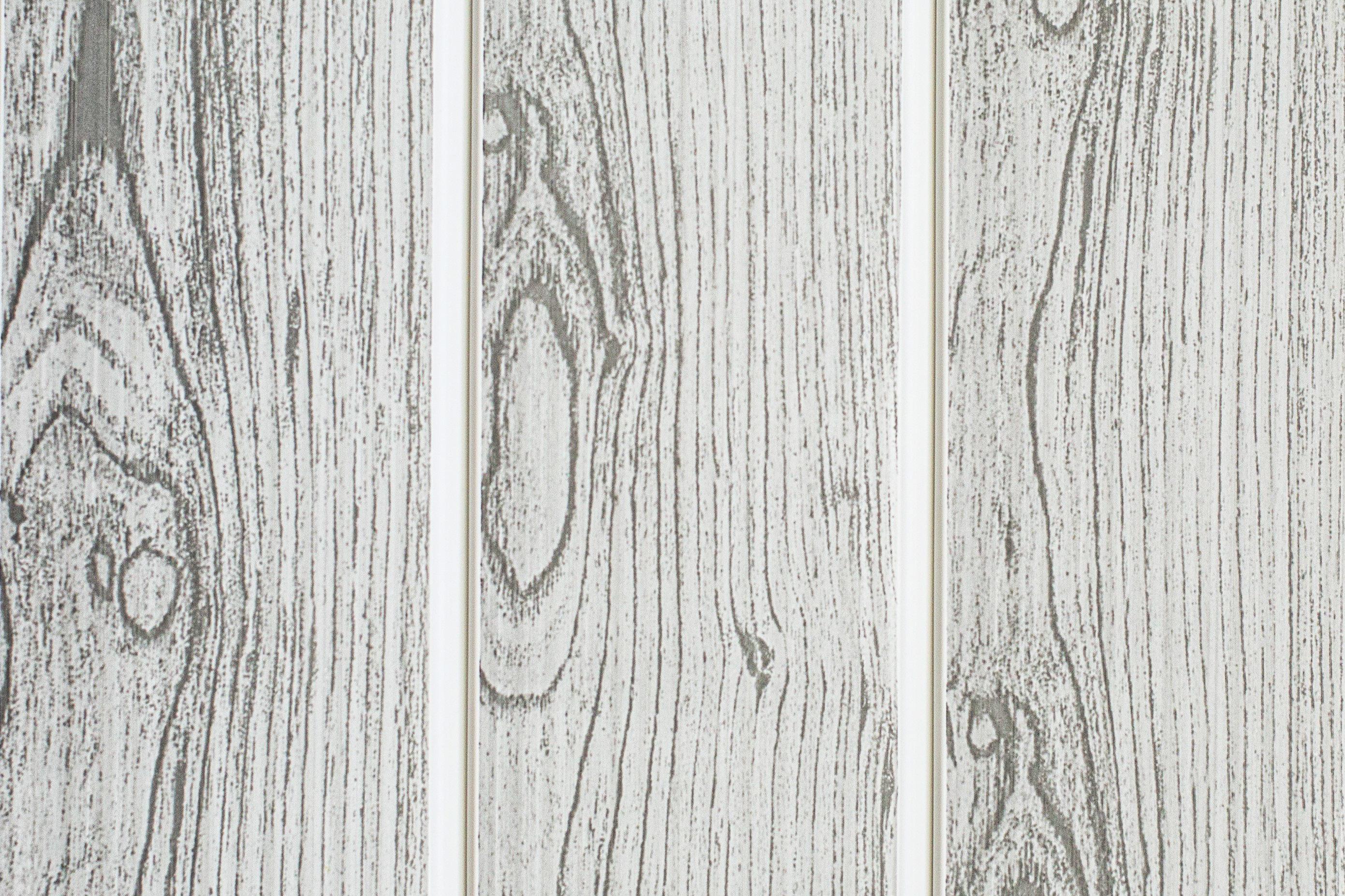 Вагонка ПВХ 7x100 мм 6 м 1 м² Дуб сірий (9119908)