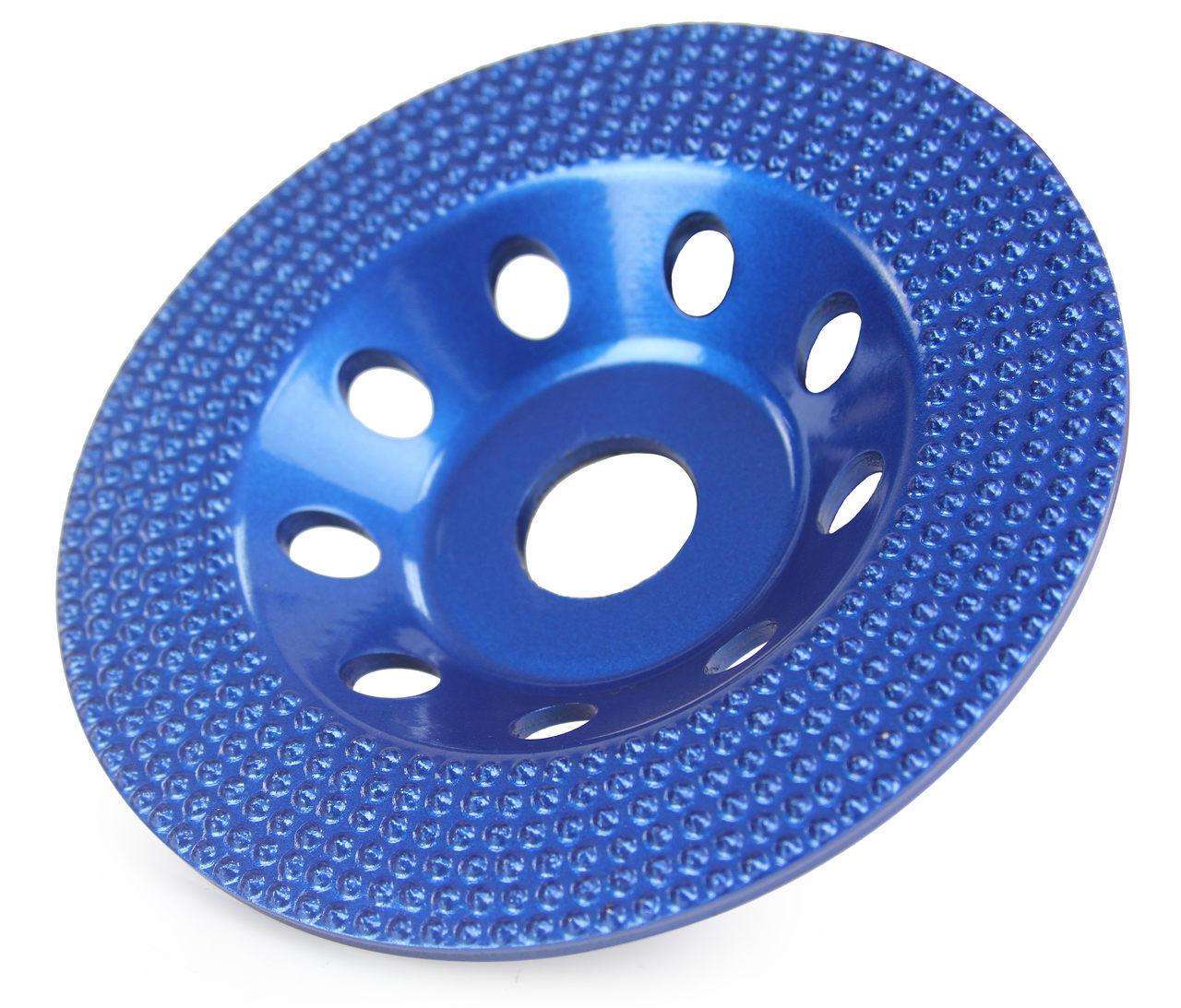 Диск алмазний шліфувальний по бетону Mar-Pol M08798 125 мм Синій Диск алмазний шліфувальний по бетону Mar-Pol M08798 125 мм Синій