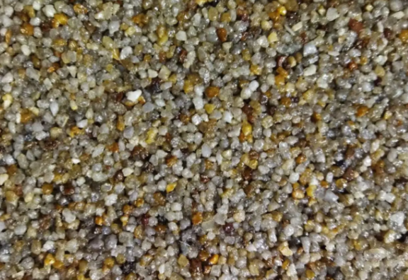 Декоративная штукатурка RАМIX Каменный ковер Крошка Японский сад Кварцевый