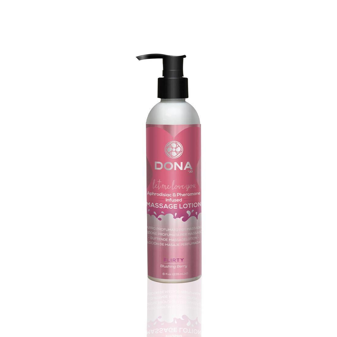Лосьон массажный Dona Flirty Blushing Berry 235 мл (SO2103) Лосьон массажный Dona Flirty Blushing Berry 235 мл (SO2103)