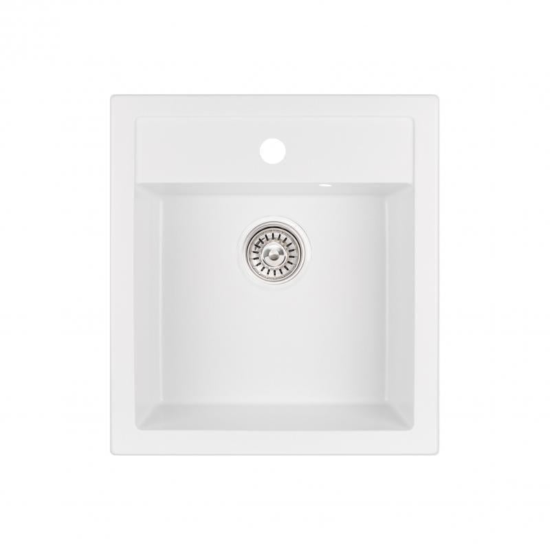 Кухонна мийка Q-tap CS 5046 White (QT5046WHI650)