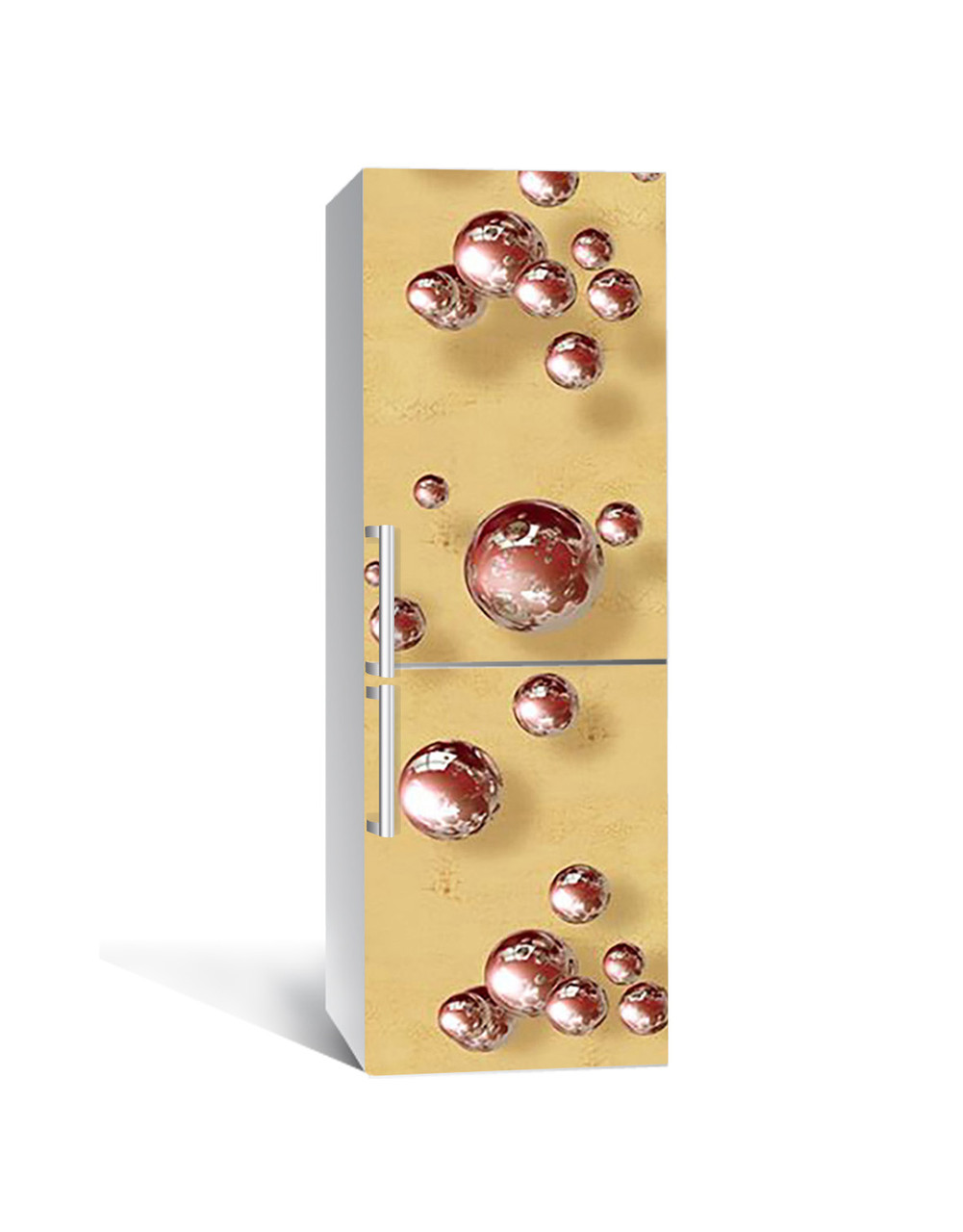 Наклейка 3D на холодильник Zatarga Шоколадные сферы 650х2000 мм (1294193326)