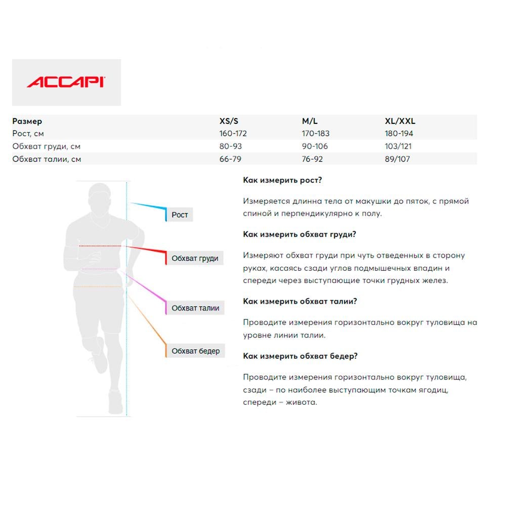 Мужской комплект термобелья ACCAPI Ergoracing AА901(903)-968 M/L Antracite/Black - фото 6