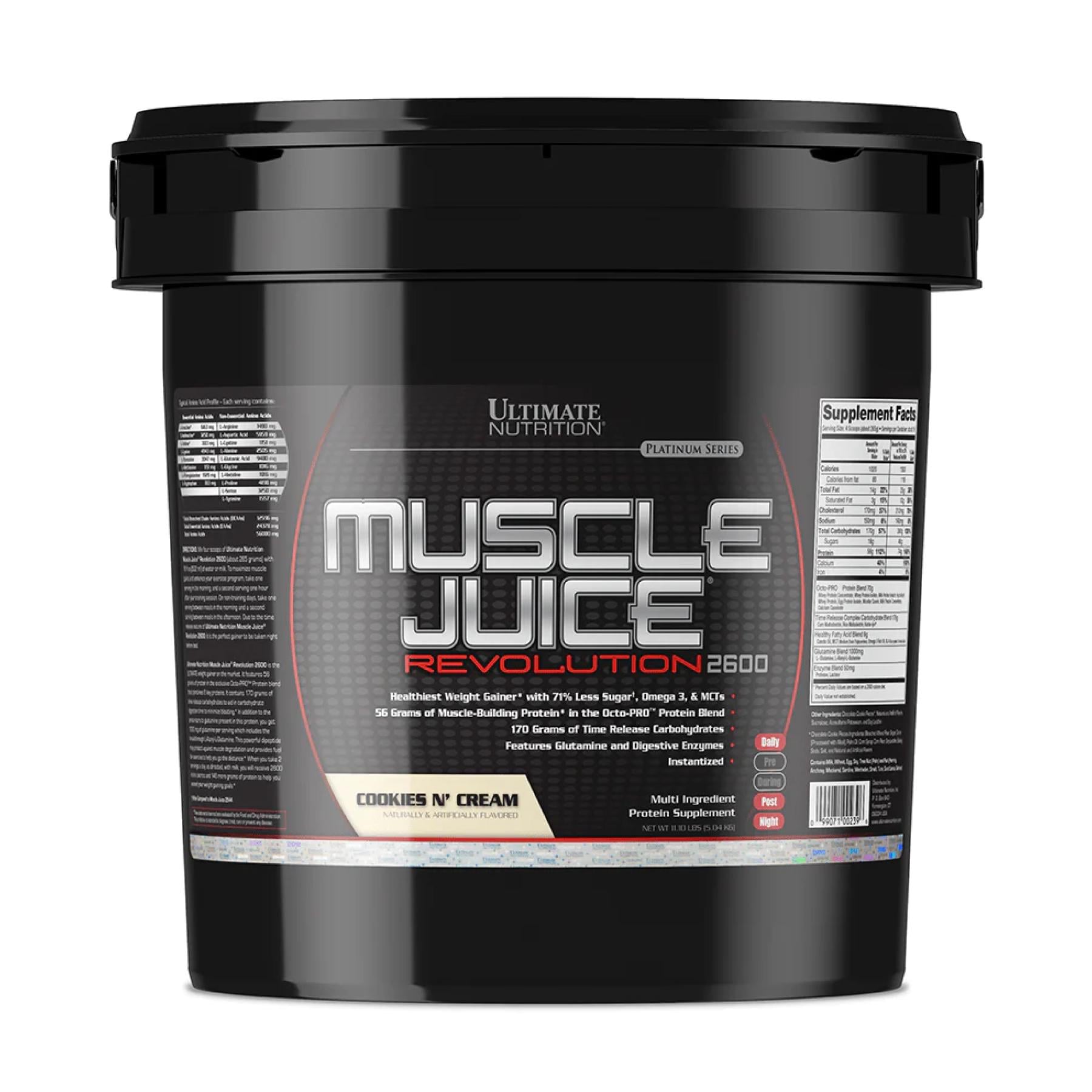Гейнер Muscle Juice Revolution 2600 5040 г Cookies Creme (2022-10-0825)