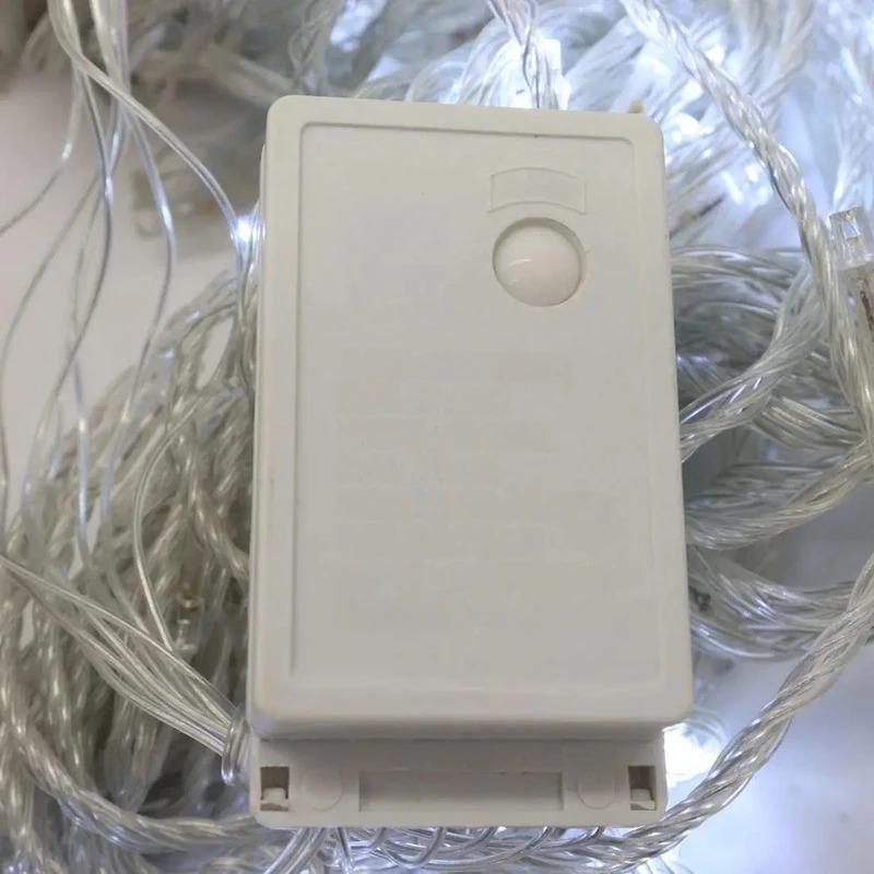 Гирлянда штора Сеточка 240 LED теплый белый (234564364_429) - фото 8 Гирлянда штора Сеточка 240 LED теплый белый (234564364_429) - фото 8