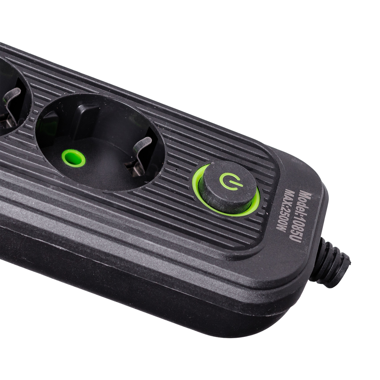 Подовжувач на 4 розетки з 3 USB 1 Type-C та кнопкою відключення 2,8 м (HP-5-13MF) - фото 5 Подовжувач на 4 розетки з 3 USB 1 Type-C та кнопкою відключення 2,8 м (HP-5-13MF) - фото 5