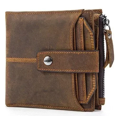 Гаманець Vintage 14689 з потертостями Коричневий (31153710)