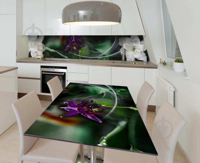 Наклейка 3Д виниловая на стол Zatarga «Меж двух огней» 650х1200 мм (Z184431/1st)